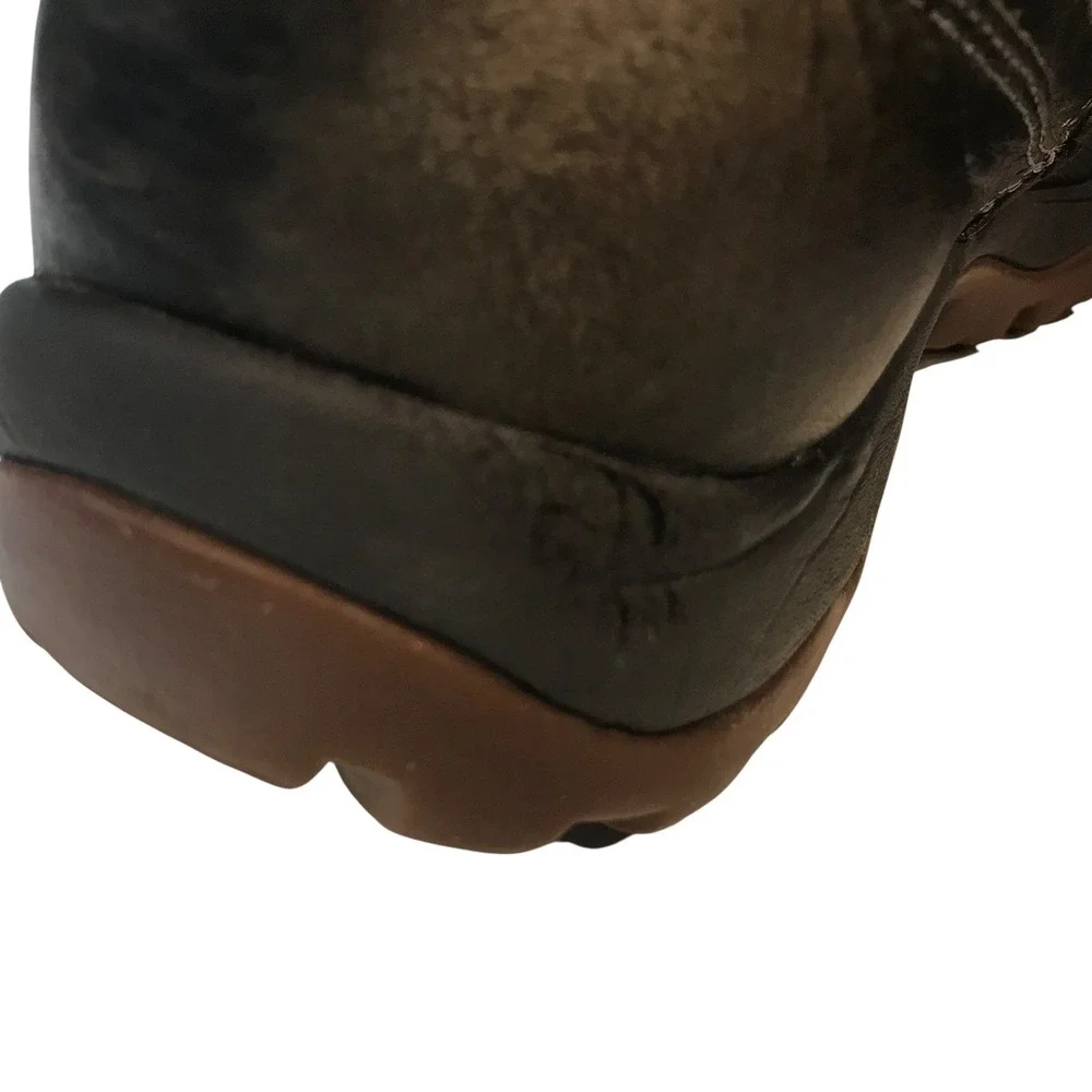 LL Bean Men Waterproof Low Ankle Boots Brown Pull On Outdoor‎ Size 7.5